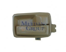 ISUZU NPR- 90/97; ÖN KAPI İÇ AÇMA KOLU SAĞ KAHVE (ÇERÇEVESİ İLE BİRLİKTE) (HUSHAN)