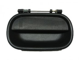 ISUZU NKR- ŞAMPİYON- 97/06; ÖN KAPI DIŞ AÇMA KOLU SAĞ SİYAH (PÜTÜRLÜ TİP) (TEK TEKER) (TYG)