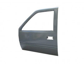 ISUZU TFR PICK UP- 98/02; ÖN KAPI KOMPLE SOL AYNA DELİKSİZ GRİ BOYALI (İCELİ/ÇEKOMASTİKLİ) (SIMYI)