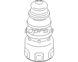 016 AMORTİSÖR LASTİĞİ ARKA PASSAT V-OCTAVIA -SUPER B- 2.0 TDI BSE-BLF-CAXA-BKP