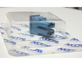 0470020 UZUN YIRTMAÇLI DİŞİ SİGORTA 20 AMPER GÖK MAVİSİ