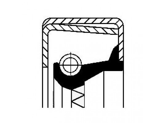 12011593B YAĞ KEÇESİ 140x160x14 B2DRW ACM KEÇE IVECO