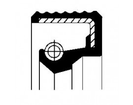 12016917B KEÇE BAX7 25.0X 38.0X 7.0 80NBR