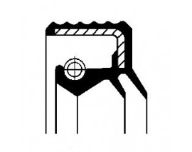 12017026B DEFRANSİYEL YAĞ KEÇESİ 60x90x10/14.5