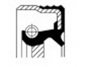 12017215B EKSANTRİK KEÇESİ 34x60x10 DUCATO 2.3JTD