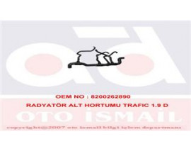 1771 RADYATÖR ALT HORTUMU TRAFIC 1.9 D