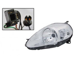 20-A850-05-2B FAR SİNYAL SOL GRANDE PUNTO 10/05 ELEKTRİKLİ H4 KROM