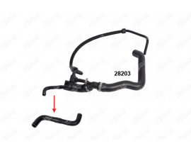 28203 RADYATÖR ÜST HORTUMUNUN -- İNCE HORTUMUN UÇ KISMI -- VW LT35-VOLT 2.5 N173