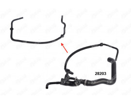 28203 RADYATÖR ÜST HORTUMUNUN -- İNCE UZUN HORTUMU -- VW LT35-VOLT 2.5 N171
