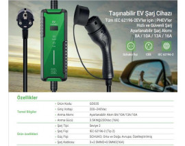 3.5 KW TAŞINABİLİR ŞARJ CİHAZI