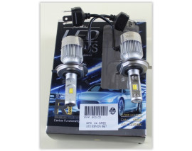 300-36 AMPÜL 12V H4 LED XENON SET CREE LED/ORJ. ÇİFT DEVRE