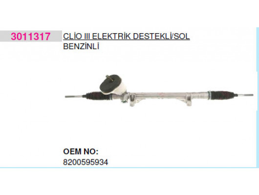 3011317 DİREKSİYON KUTUSU ELEKTRİKLİ SAC JANT 15J CLIO III 05 MODUS 04 MICRA III 03 A0007954