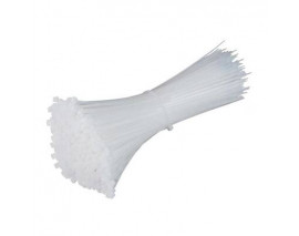 4.8 mm x 400 mm KABLO BAĞI İTHAL BEYAZ 1 PAKET 100 ADET