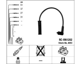 44310 BUJİ KABLOSU TK RC-RN1202 LOGAN 04 SANDERO 10 CLIO 98-05 MGN 96-99 1.4-1.6