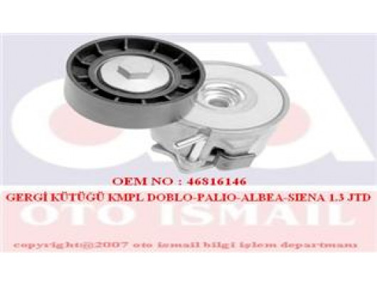 534007010-ALTERNATÖR GERGİ RULMANI KÜTÜKL DOBLO-PALIO-ALBEA-FIORINO-NEMO-BIPPER-PUNTO-FORD KA 1.3MTJ