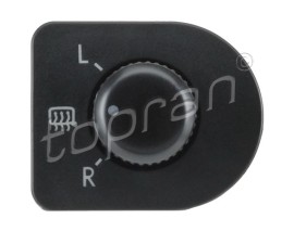 755 AYNA AYAR KUMANDA DÜĞMESİ ISITMALI SİYAH-01C BORA-GOLF IV-PASSAT