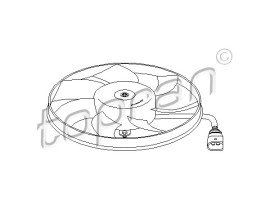 755 FAN MOTORU DAVLUMBAZLI SAĞ CADDY III-GOLF V-VI-JETTA III-IV-PASSAT-SCIROCCO-TOURAN 200W-295mm