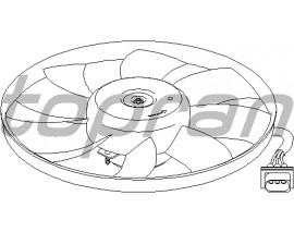 755 FAN MOTORU POLO 05-09 -CORDOBA-IBIZA 02-09 -FABIA 03-08 1.4TDI