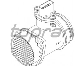 755 HAVA KÜTLE ÖLÇER DEBİMETRE CADDY 99-02 -PASSAT 96-05 -POLO CLASSIC 96-01 1.9 TDI