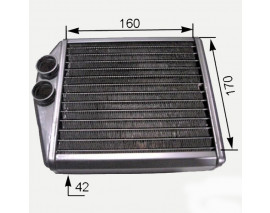 755 KALORİFER RADYATÖRÜ CORSA C-TIGRA TWINTOP 1.2-1.4-1.8-1.3CDTI-1.7CDTI 00 168x167