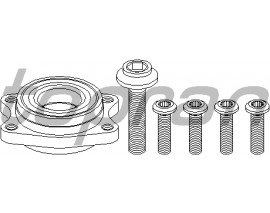 755 ÖN TEKER RULMANI A3-A4 VKBA3536/BAF0125AVK