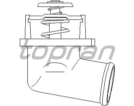 755 TERMOSTAT KOMPLE ASTRA F-CORSA B-TIGRA-VECTRA B-TIGRA 1.4 16V-1.6I 16V