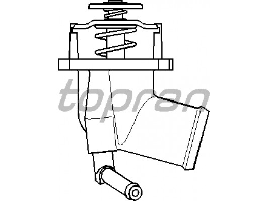 755 TERMOSTAT KOMPLE ASTRA G-CORSA C-VECTRA B-C-MERIVA-ZAFIRA-1.4-1.6-1.4 16V-1.6 16V 92C