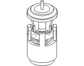 755 TERMOSTAT KOMPLE BORA-CADDY II-III-GOLF III-IV-V-POLO-CORDOBA-IBIZA-FABIA-OCTAVIA-LEON-TOLED