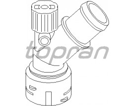 755 TERMOSTAT YUVASI FLANŞI BORA-GOLF V-POLO-A3-TT 1.9-1.8-1.6 96-05