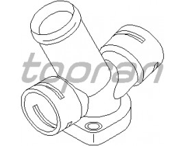 755 TERMOSTAT YUVASI FLANŞI VW LT35 2.5 TDI 96 T4 2.4-2.5 96