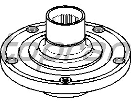 756 ÖN TEKER PORYASI PASSAT-A4-A6 1.6-1.8-1.9-2.0 97-05 -SKODA SUPERB 1.8-1.9-2.0 02-08