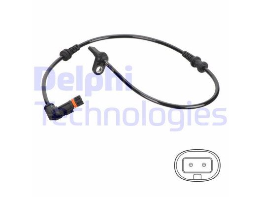 ABS SENSORU ON MERCEDES W169 W245