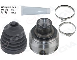 AKS KAFASI DIŞ A4-A5 1.8 TFSİ-2.0 TFSİ-2.0 TDİ 08- CABA-CDHA-CABB-CDHB-CAEB-CDNC-CGLC 1.8 TFSİ-2.0 TFSİ-2.0 TDİ