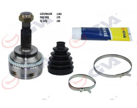 AKS KAFASI DIŞ ÖN CLIO II 98-05 KANGOO 98-08 1.5DCI ABS Lİ 44DİŞ KALIN FREZE 23x30x57.5 145mm