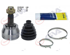 AKS KAFASI DIŞ ÖN FIORINO-BIPPER-NEMO 1.3 MJT EURO5 07- 25x24x51 146.5mm