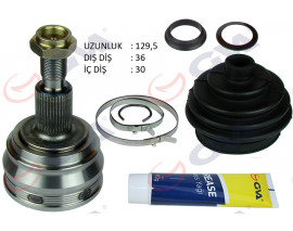AKS KAFASI DIŞ ÖN GOLF IV-BORA-LEON 97-04 1.6 AKL/BFQ 36x30x53 129.5mm