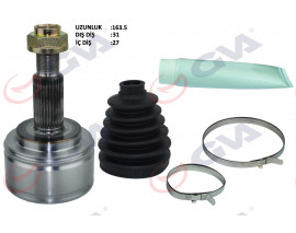 AKS KAFASI DIŞ ÖN MASTER 3-MOVANO II 2.3 DCİ 6 VİTES 10- 31x27x70 164mm