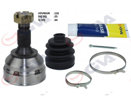 AKS KAFASI DIŞ ÖN PARTNER-BERLINGO 96-08 1.9D 25x34x55.7 134mm