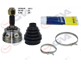 AKS KAFASI DIŞ ÖN PSA 301/C-ELYSEE 12- 1.6 HDI 21x34x48.2 142.00mm