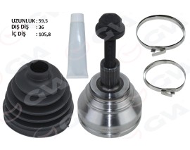 AKS KAFASI DIŞ PASSAT-CADDY-GOLF5 1.9 TDİ-2.0 TDİ 05- BKP-BKD-BLS-BKC-BXE 1.9 TDİ-2.0 TDİ