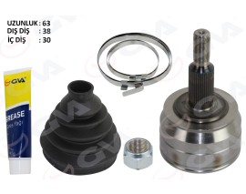 AKS KAFASI DIŞ T5.5-T6 2.0 TDİ 10- CAAA-CAAB-CAAC-CCHA-CFCA-CXHA 2.0 TDİ