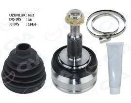 AKS KAFASI DIŞ T5.5-T6 2.0 TDI 10- CAAA-CAAB-CAAC-CXHB-CXGB 2.0 TDI