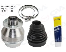 AKS KAFASI İÇ SOL T5 AXD 2.5 TDİ 04-10 AXD 2.5 TDİ