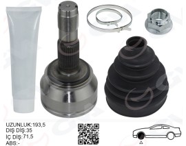 AKS KAFASI SOL-SAG ON DIS FIAT DUCATO 250 2.2 MJT 06-14