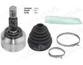 AKS KAFASI SOL-SAG ON DIS FIAT SCUDO 270 1.6 MJT 07-