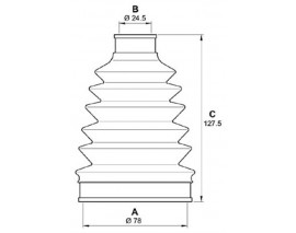 AKS KÖRÜĞÜ DIŞ CORSA C-COMBO C 1.7 CDTI-MERIVA 1.3 CDTI