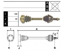 AKS ÖN SOL IDEA 1.3 JTD 01/04