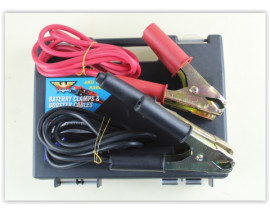 AKÜ TAKVİYE KABLOSU METAL MAŞALI - 400 Ah. PLASTİK KUTULU HIRDAVAT