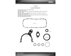 ALT TAKIM CONTA KEÇELİ ASTRA G-ASTRA F-CORSA B-VECTRA B 1.4-1.6 16V XE/ECOTECH-SEL-XEL/ECOTECH