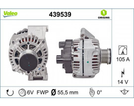 ALTERNATÖR FIAT LİNEA-DOBLO-FIORINO 1.3 MULTİJET-OPEL ASTRA H 1.3 105 AMPER